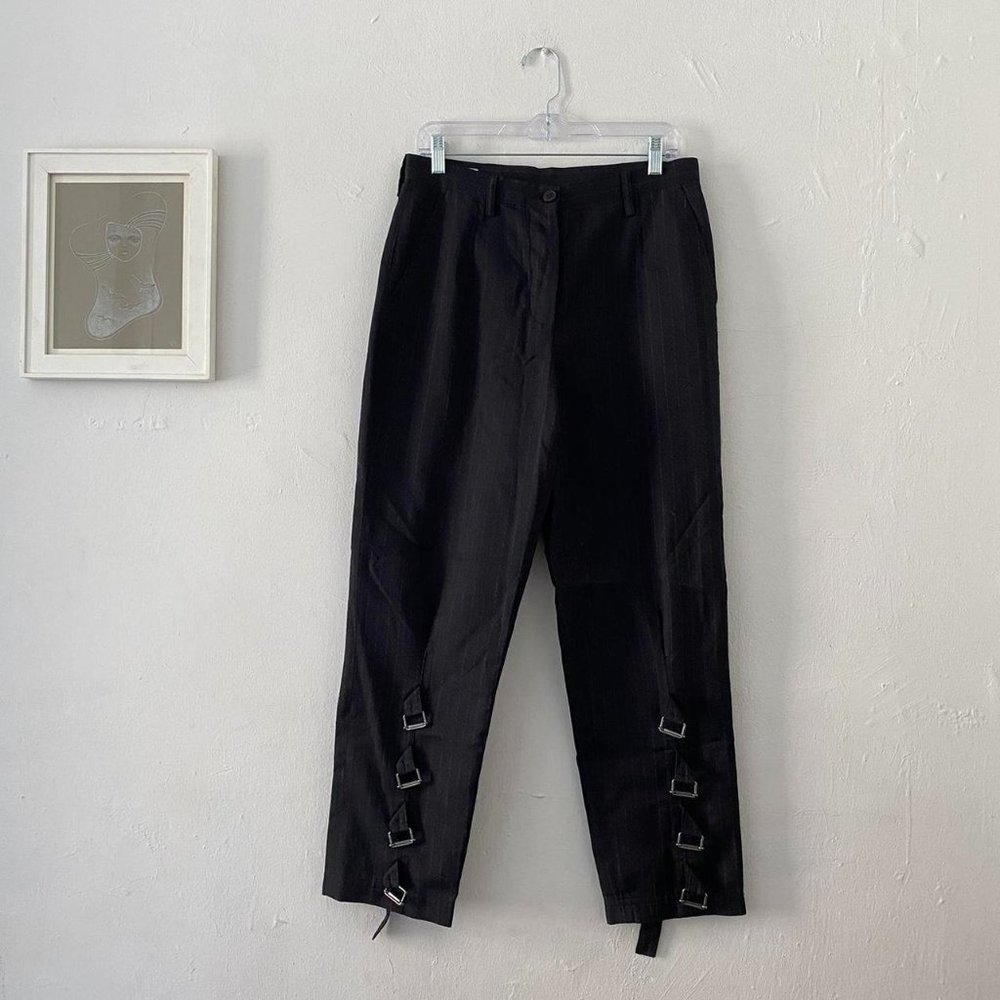 dries van noten bondage trousers